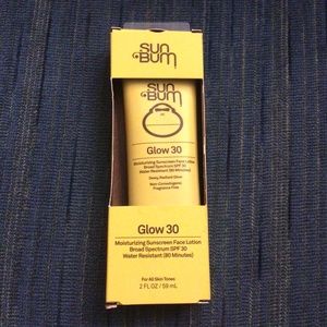 Sun bum moisturizing face lotion broad spectrum spf 30 glowy sun cream 2 fl oz